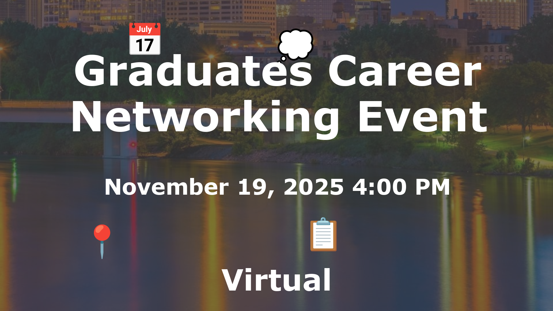 Graduates Career Networking Event event image